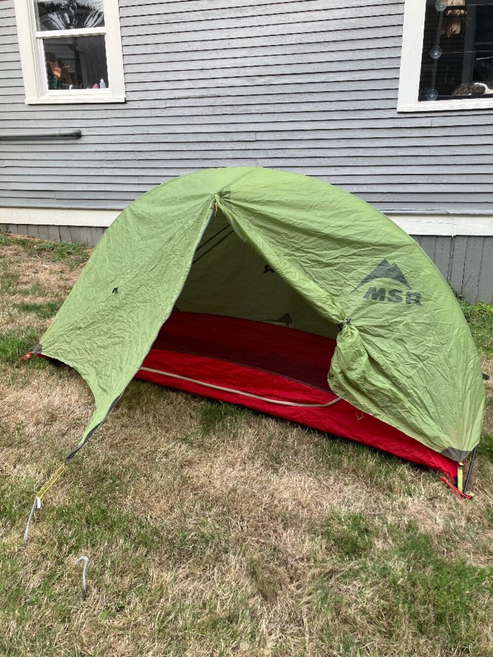 1 Person Hubba Hubba MSR Backpacking Tent